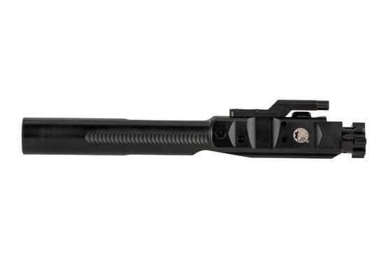 BAD nitrided AR-308 bolt carrier group features a laser engraved Battle Arms logo and tough construction.